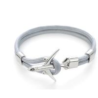Airplane Bracelet - light grey, 19 cm