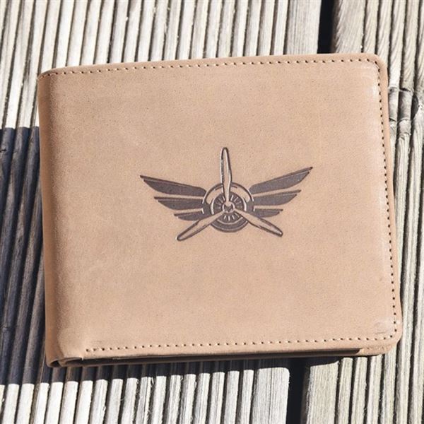 Leather wallet Wings
