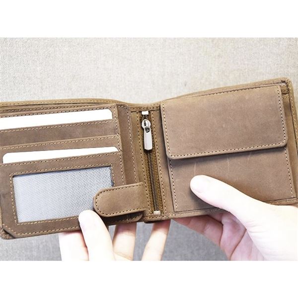 Leather wallet Boeing