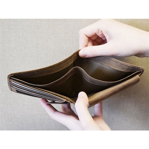 Leather wallet Boeing