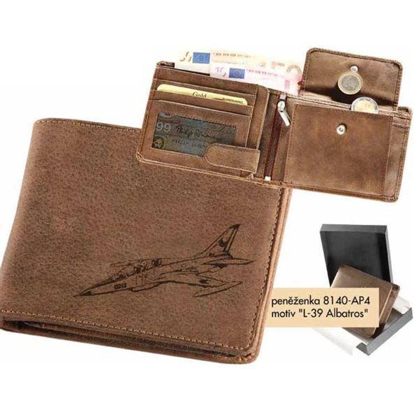 Leather wallet L-39 Albatros
