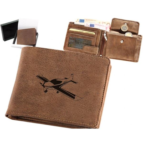 Leather wallet Ultralight