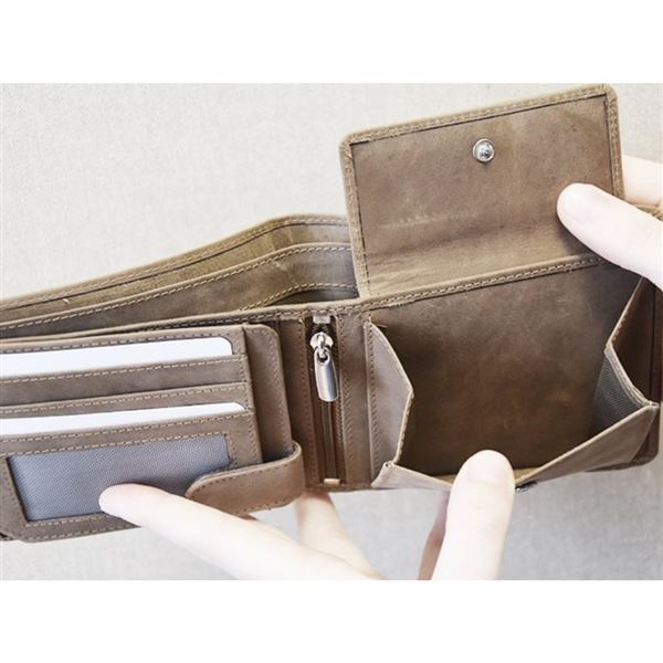 Leather wallet Ultralight