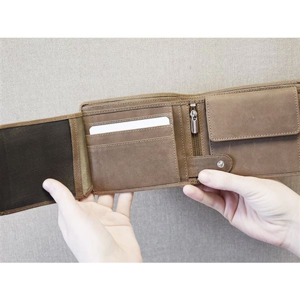 Leather wallet Ultralight