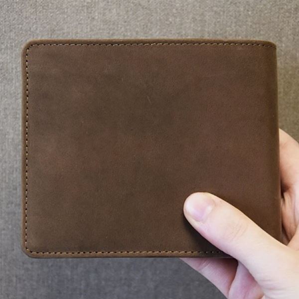 Leather wallet Helicopter Mi-8