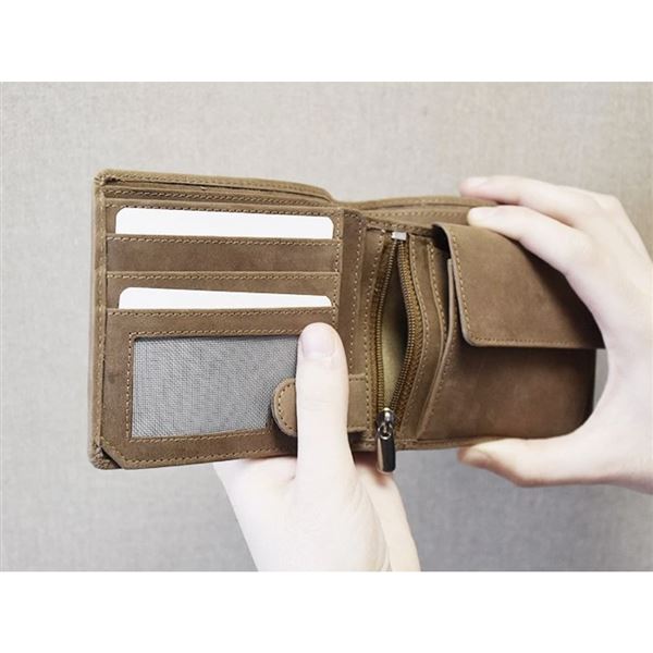 Leather wallet L-159 ALCA