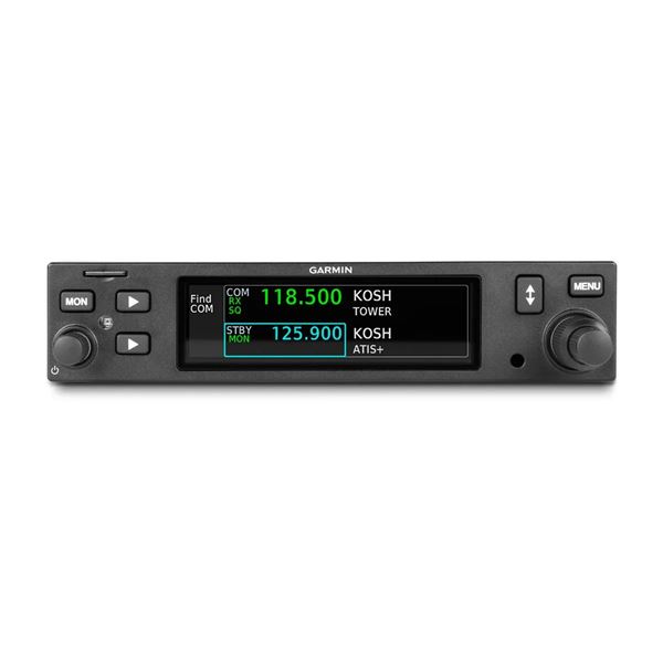 Garmin GTR 205, COMM Radio and Audio Panel