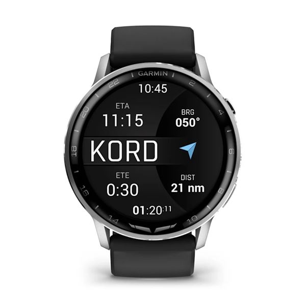 Garmin D2 Air X15, Chytré hodinky pro piloty, stříbrná