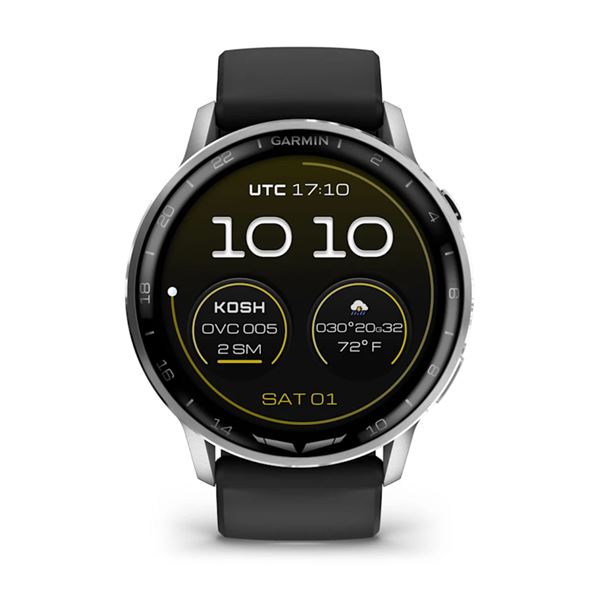 Garmin D2 Air X15, Chytré hodinky pro piloty, stříbrná