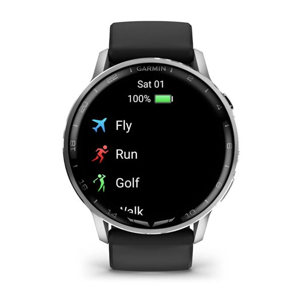 Garmin D2 Air X15, Chytré hodinky pro piloty, stříbrná