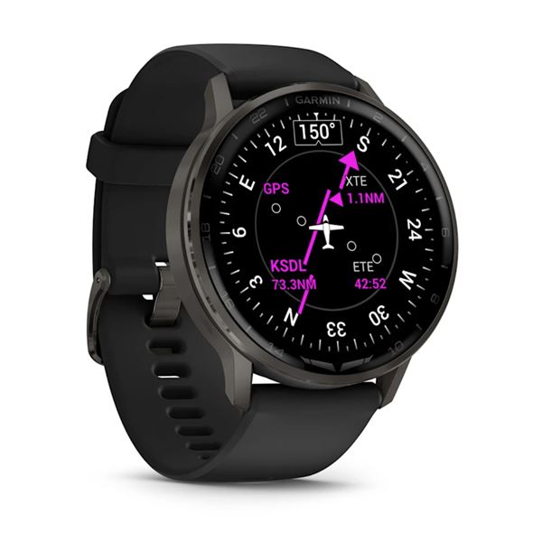 Garmin D2 Air X15, Chytré hodinky pro piloty, černé