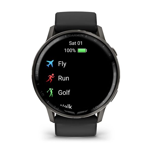 Garmin D2 Air X15, Chytré hodinky pro piloty, černé