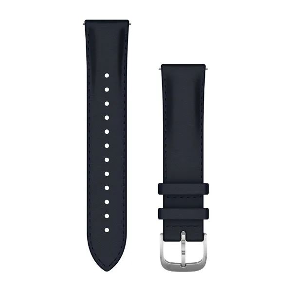 Garmin Quick Release Watch Leather Bands (20 mm), navy 