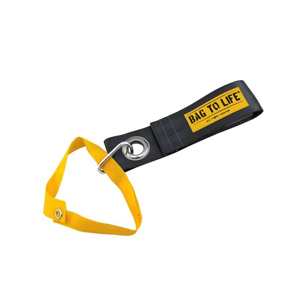 Visačka na zavazadlo šedá, BAG TO LIFE