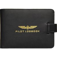 Design 4 Pilots obal na zápisník černý - malý