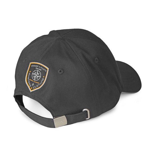 Design 4 Pilots Cotton cap - black