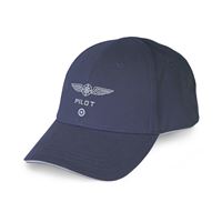Design 4 Pilots Cotton cap - blue
