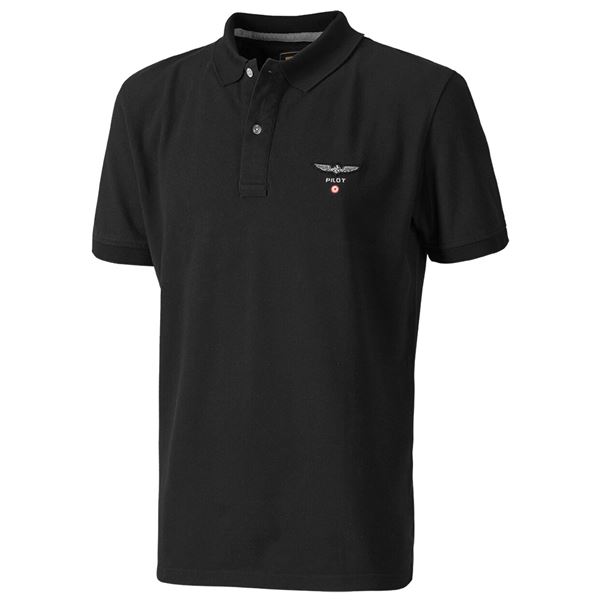 D4P Pilot Polo Shirt black, L