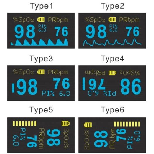 Design 4 Pilots finger Pulse Oximeter