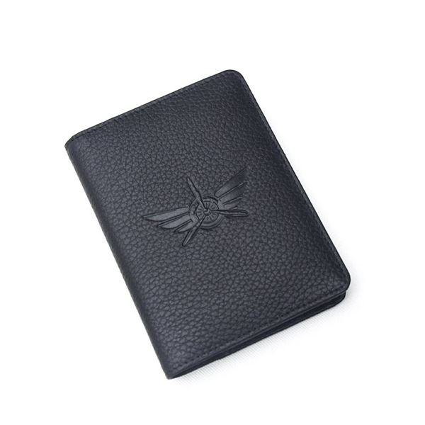 Pouzdro Pilot licence "Křídla" černé
