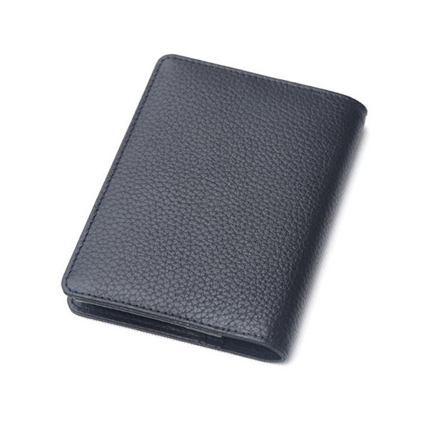 Pouzdro Pilot licence "Křídla" černé