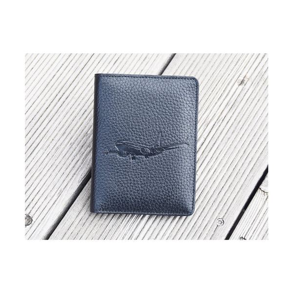 Pilot Licence Cover Boeing black