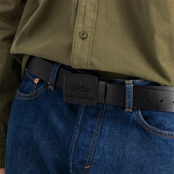Alpha Industries All Black Belt