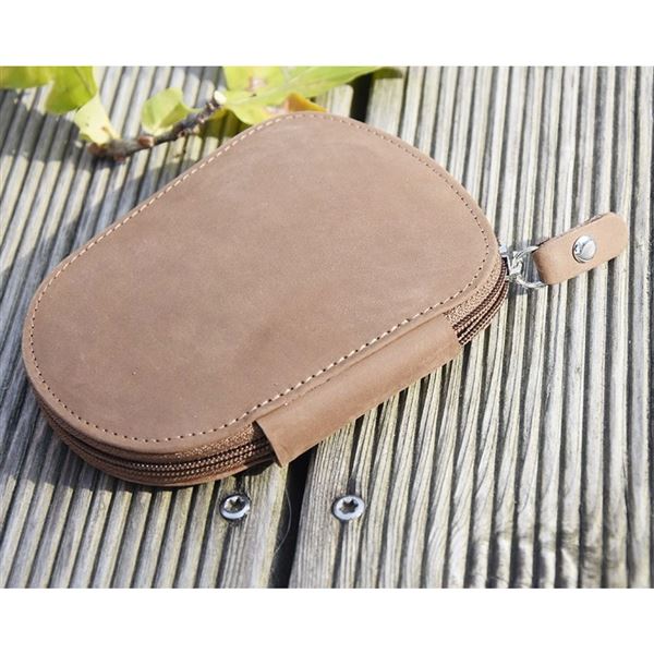 Manicure set PREMIUM LINE Spitfire brown