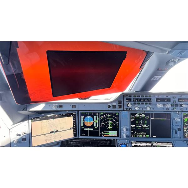 Aviation Shade, flat windshield