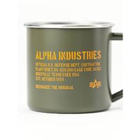 Alpha Industries Plechový hrnek Alpha, dark olive