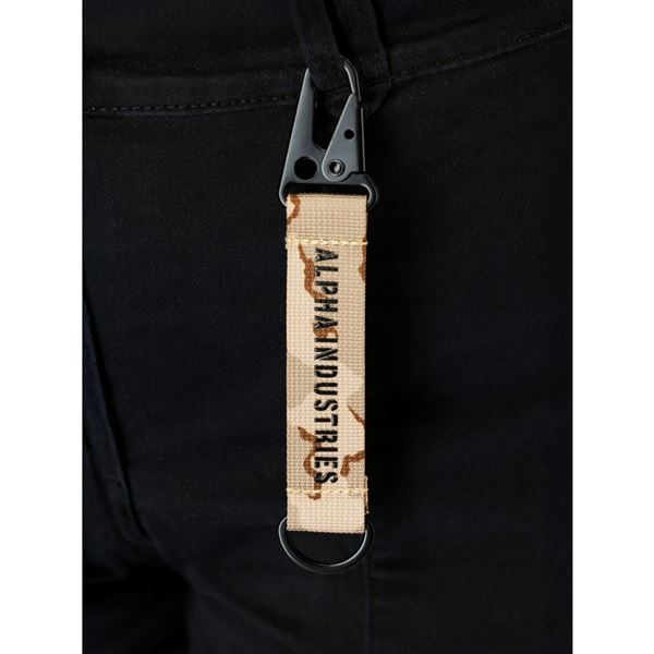 Alpha Industries Utility Camo Key Chain, desert camo 91 small