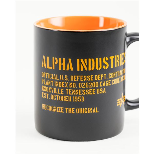 Alpha Industries Ceramic Mug, black