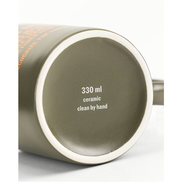 Alpha Industries Ceramic Mug, dark olive