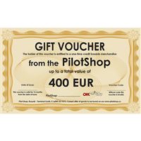Dárkový poukaz Pilotshop 400 EUR