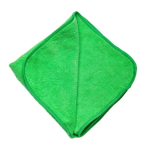 Microfiber all-purpose cloth green 40 x 40