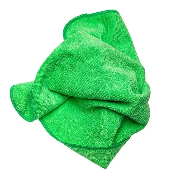 Microfiber all-purpose cloth green 40 x 40