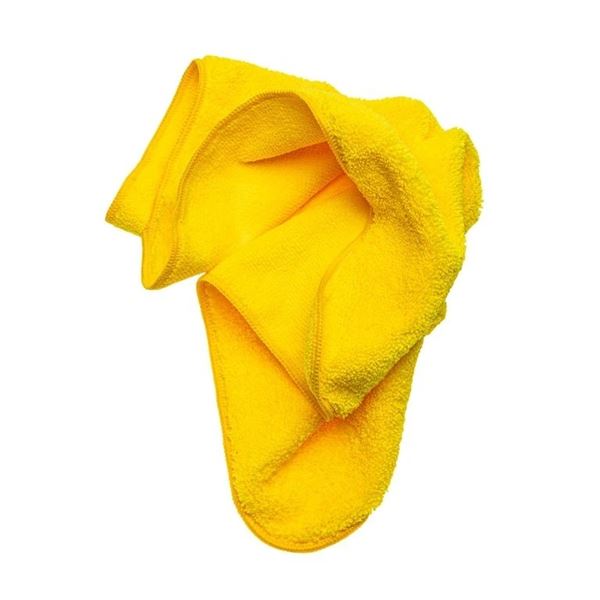 KOCH Microfiber cloth for general polishing yellow 40 x 40