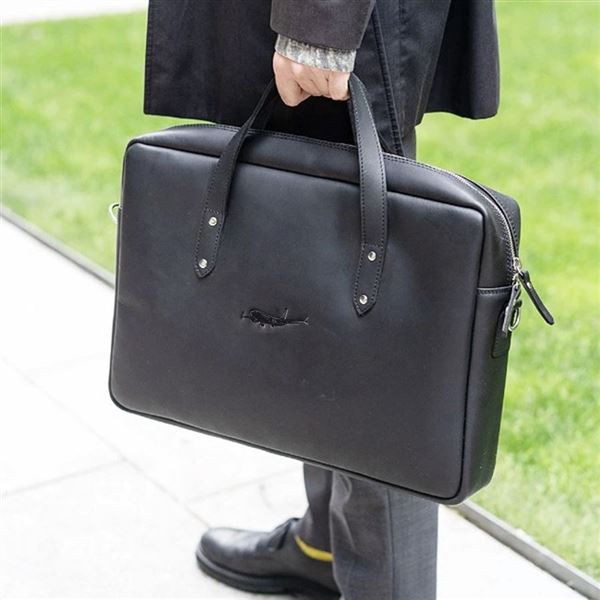 Leather Bag Matteo "Boeing"