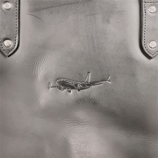 Leather Bag Matteo "Boeing"