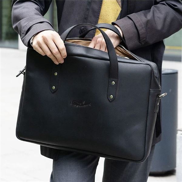 Leather Bag Matteo "Boeing"