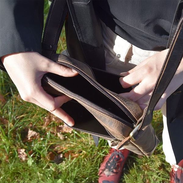 Leather Bag Enrico "Boeing"