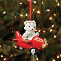 Flying Mouse Christmas Ornament