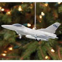 USAF F-16 Falcon Christmas Ornament