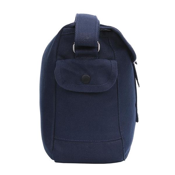 ROYAL AIR FORCE Canvas Shoulder Bag blue