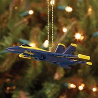 USN F/A-18 Blue Angels Christmas Ornament