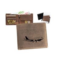 Leather wallet Airbus