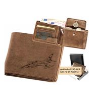 Leather wallet L-39 Albatros