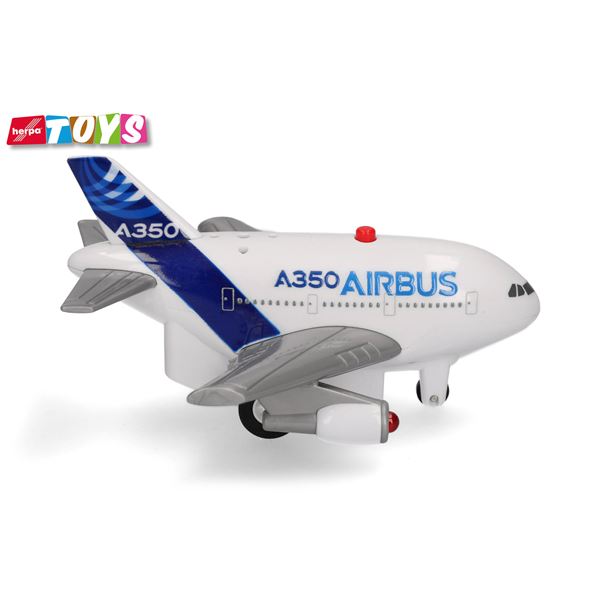 Hračky Herpa - Natahovací letadlo Airbus A350