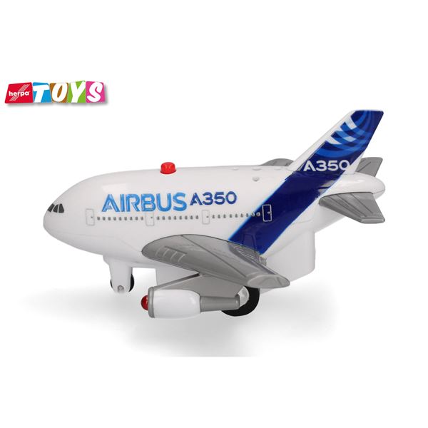 Hračky Herpa - Natahovací letadlo Airbus A350