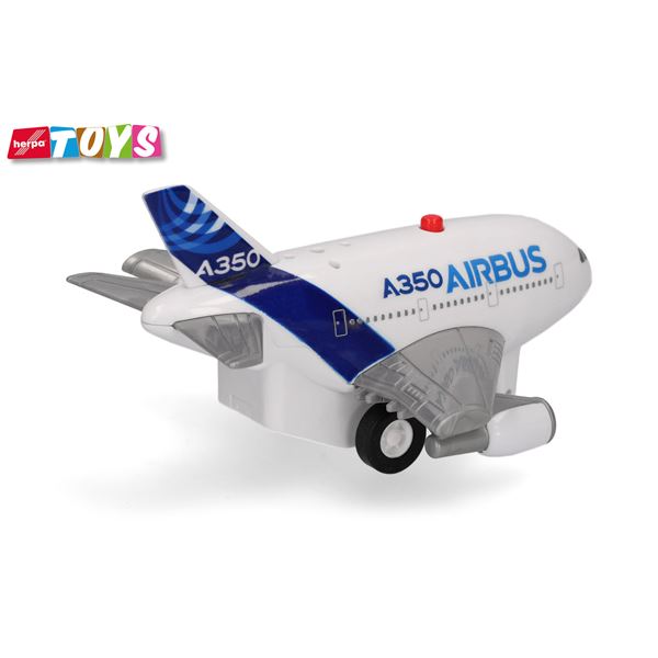 Hračky Herpa - Natahovací letadlo Airbus A350